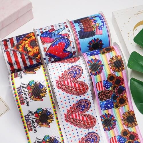 DIY Cartoon Printed Grosgrain Ribbon For Craft Supplies Sewing Accessories 5 Yards, Planar Resins Mold 10 Pieces. 55036