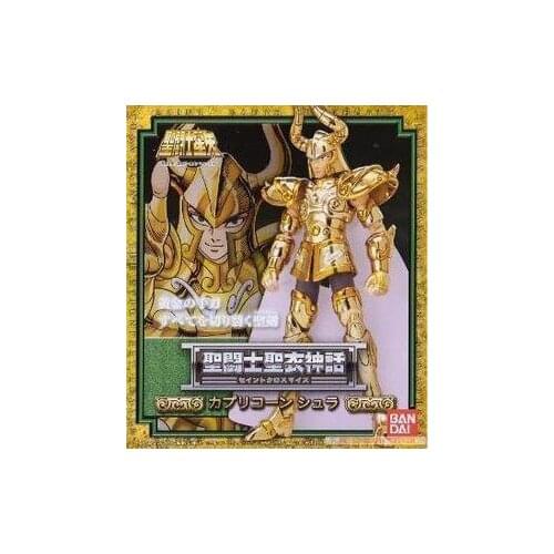 Anime "Saint Seiya" Original BANDAI Tamashii Nations Saint Cloth 1.0 Soul of Gold Action Figure - Capricorn Shura CLOTH