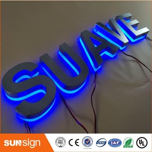 Hot sale diy led backlit channel letter backlit signs
