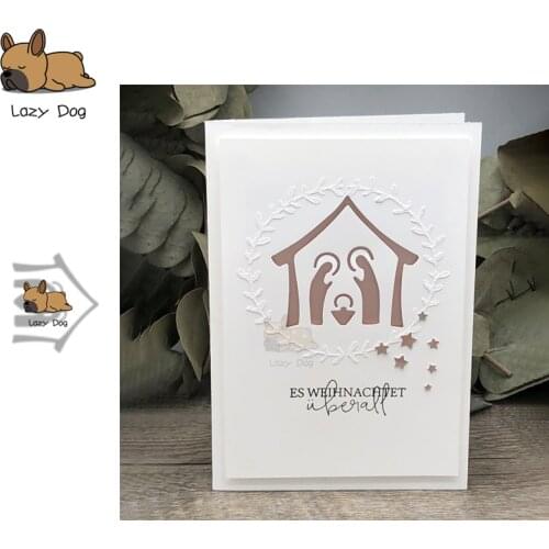 Christian Christmas Metal Cutting Dies Scrapbooking Stencil DIY Mold Knife Craft Embossing Die Cuts Card Making New Die For 2020