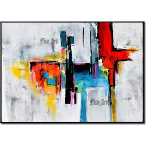 Unframed Hot Selling Abstract Texture Oil Painting Free Shipping Handmade Modern Wall Decoration Art Canvas Wall Decor Pictures