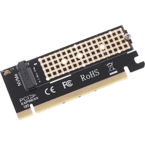 M.2 NVMe SSD NGFF To PCIE 3.0 X16 Adapter M Key Interface Card FULL SPEED