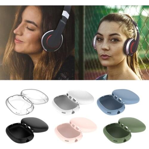 Small Headset Earpads Silicone Ornament Outdoor Enjoyable Earphone for Apple AirPods Max Protective Ear Cover Shell