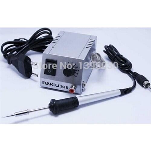 Powerful & Fast Soldering Station,220V/110V. for SMD, SMT, DIP Soldering Work. Long Life Heater.BAKU BK-938