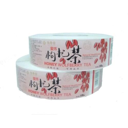 Customized custom printing pill sticker pharmaceutical bottle sticker glass vial bottle label