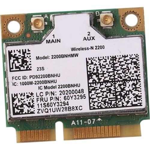 2200BNHMW Wifi Card 300 Mbps WIFI Module 802.11B/G/N Wireless Network Card for Lenovo