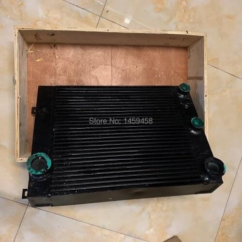 Free shipping 22176986 black heat exchanger combined oil cooler air cooler for UP5-22 scerw air compressor