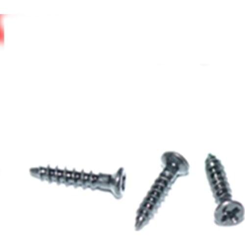 30Pcs M1 M1.2-M1.7 Falt Countersunk head Self-tapping Screws Stainless steel Cross phillips Screw plating Black zinc 4mm-7mm L