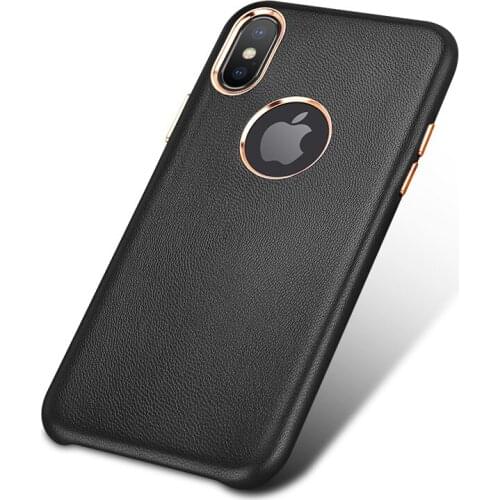 4 Colors For iphone X XS MAX XR New Brand Real Genuine Natural Kidskin Skin Back Case Phone Cover Lambskin Sheep Leather Bags