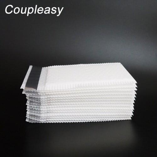 50Pcs 11x15cm Matte White Bubble Mailers Small Gift Packing Bag Self Seal Adhesive Bubble Envelope Postal Shipping Mailing Bags