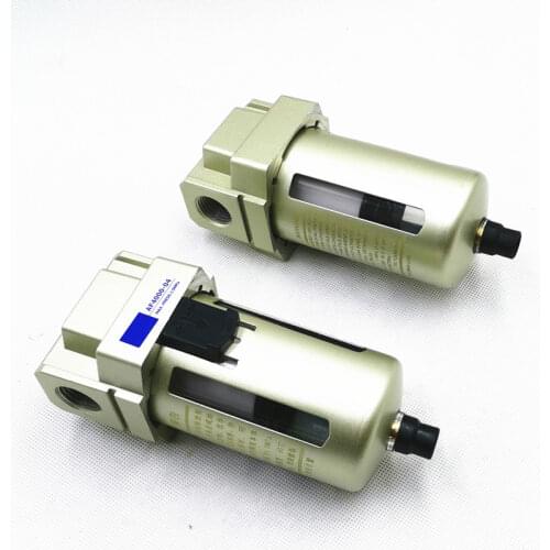 AF4000-04 G1/2 AF4000-06 G3/4 Air source processor Copper filter Air pump filter Oil and water separator With brass bullet guard