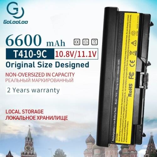 6600mAh 9Cell Laptop Battery For LENOVO ThinkPad T410 T410i W510 W520 T510 T420 T510i T520 T520i 42T4710 42T4715 42T4801 51J0500