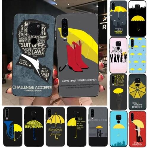 How i met your mother himym quotes phone Case For Huawei P20 lite P40 lite mate 10 20 lite P20 pro P smart 2019 Y7 P30 lite case