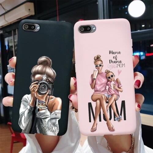 Realme C2 Case Fashion Girls Soft TPU Silicone Bag Cover Phone Case for OPPO Realme C2 RMX1941 C 2 RealmeC2 A1k A1 K Cases 6.1