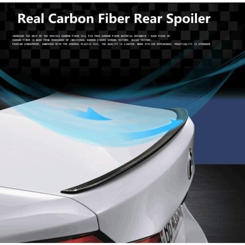 For BMW 1 Series Sedan 3 Series 5 Series X4 Real Carbon Fiber Tail 530/4 Series Constant Wind Pressure Tail Modification M3M4M5