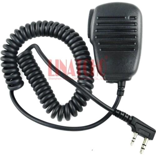 KMC-25 2-PIN universal small portable radio walkie talkie speaker microphone