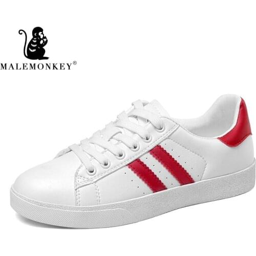 Male monkeys women casual sneakers PU leather shoes for students and young girls in school best quality free shipping