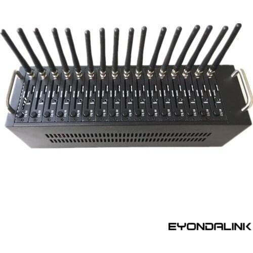 Low price multi sim modem 3g modem Simcom 16 port gsm modem bulk sms gateway