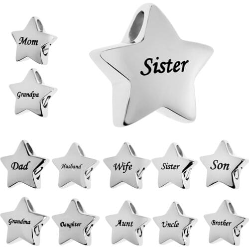 Stainless Steel Star Urn Pendant Memorial Ashes Holder Keepsake Exquisite Cremation Jewelry