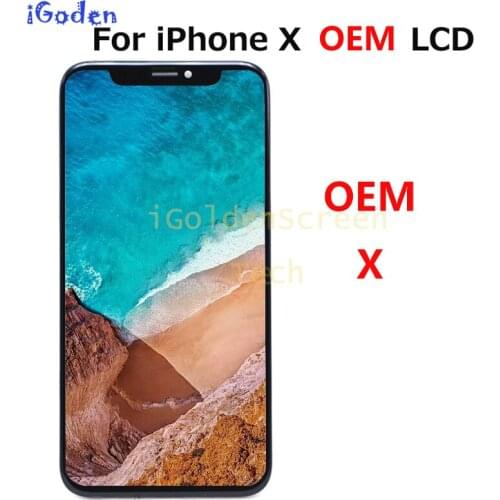 OEM Replacement For iPhone X LCD Display With Touch Screen Digitizer Assembly for iphone X LCD Screen