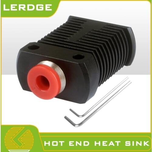 LERDGE 3D Full Metal HS Hotend J-head CR10 10S Extrude Hot End Heat Sink Kit for creality Ender-3/5 pro Extruder Printer Parts
