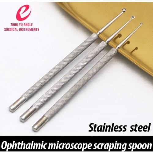Stainless steel meiban gland scraper/scraper eye surgery tools large and small stainless steel microscopic instruments