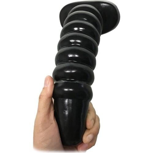 Super Big Anal Sex Toys Anus Beads Black Big Butt Plug Male Prostata Massage Dildo Adult Sex Toys For Woman Men Gay Masturbator