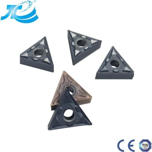 50Pcs Carbide Insert TNMG160404 TNMG160408 /MA/BF HRC 55 Copper/Black Turning Inserts Tools CNC Tool Lathe Tool Milling Cutter