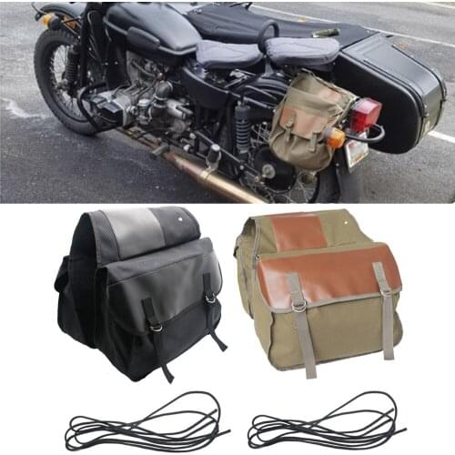 Universal High Capacity Motorcycle Saddlebag LuggageTravel Knight Rider bag For Sportster for Honda For KAWASAKI