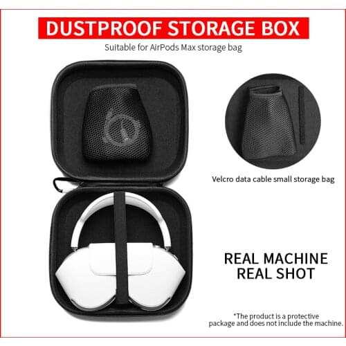 Stain Resistant Storage Bag Carrying Case Headsets Accessories Shockproof Hard Case For Apple Airpods Max Headphone