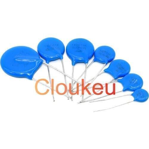 05D 07D 10D 14D 20D Varistor resistance 180K 101K 121K 151K 181K 102K 112K 122K 152K 182K