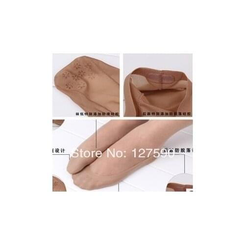 Women Thin Viscose Invisible Light Socks Non-trace Seamless Boat SocksThe Anti-shedding Short Sock Summer Floor Socks