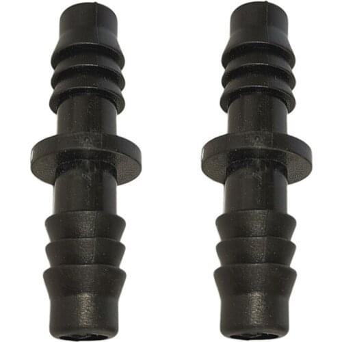 15 Pcs 3/8" 8/11 2 Way Barbed Straight Connector Repair Garden Hose Adapter Garden Hose Direct