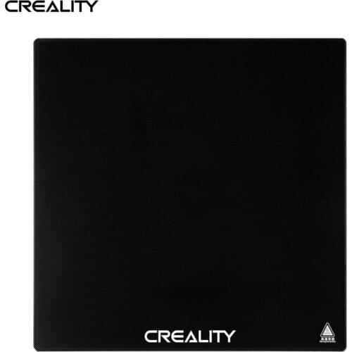 Original Creality 3D Heated Bed Sticker Sheet 320*310mm/12.6*12.2in Build Surface High Temperature Resistant for CR-10S PRO/CR-X