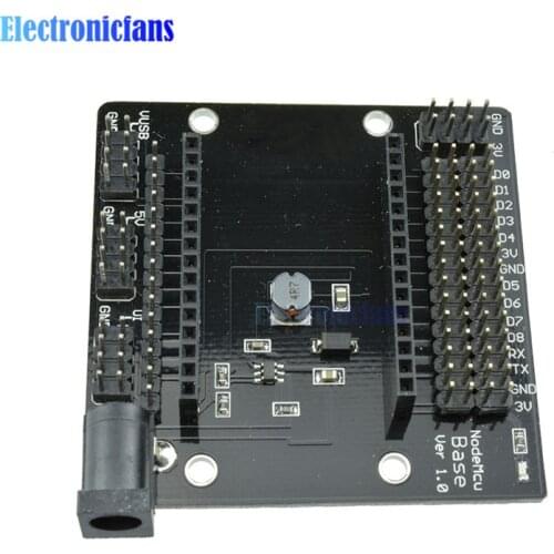 5Pcs NodeMcu Node MCU Base ESP8266 ESP-12E Testing DIY Breadboard Basics Tester Suitable For NodeMcu V3 For Arduino IDE