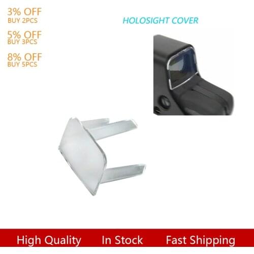 551/552 Tactical Hunting Airsoft Scope Red Green Dot Sight Lens Holosight Cover Transparent Protection Cover