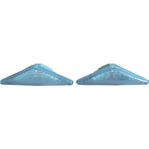 2 Pcs/Pair Pattern Fender Side Marker Lamp Turn Signal Lights for Ford Mondeo 2004-2006