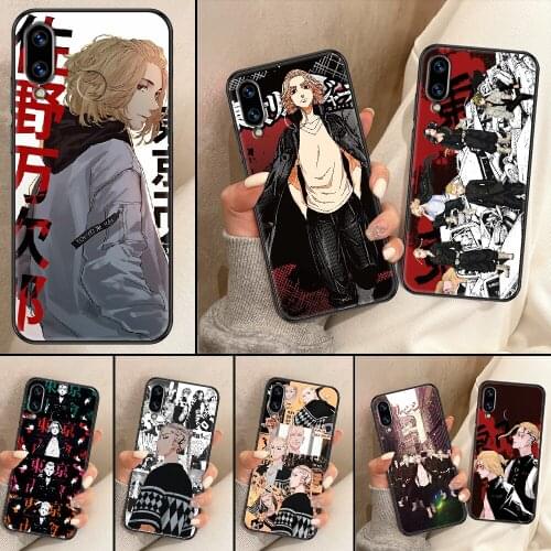 Japan Anime Tokyo Revengers Phone Case For Huawei Honor 6A 7A 7C 8A 8X 8 9 9X 10 10i 20 Lite Pro black trend cover fashion Etui