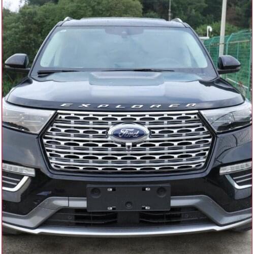 For Ford Explorer 2013-2019 High-quality metal car hood and trunk three-dimensional letter logo decoration sticker Car-Styling