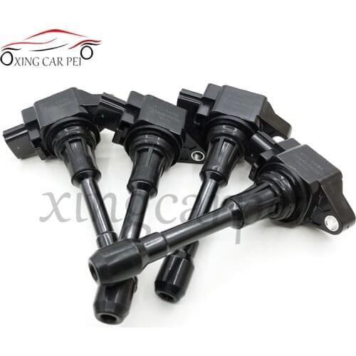 4pcs Ignition Coil 22448-1HC0A 22448-JA10C For Infiniti EX35 Nissan Murano 2.5L 3.5L 224481HC0A AIC-2408N 22448JA10C