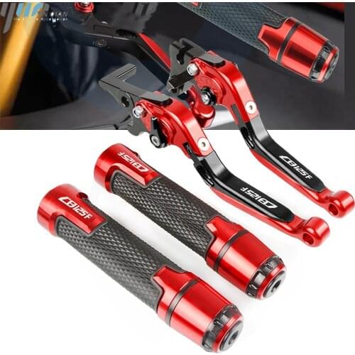 Motorcycle Accessories CNC Folding Extendable Brake Clutch Lever Bike Cable Handle Grip For Honda CB125F CB 125F CB125 F 2016