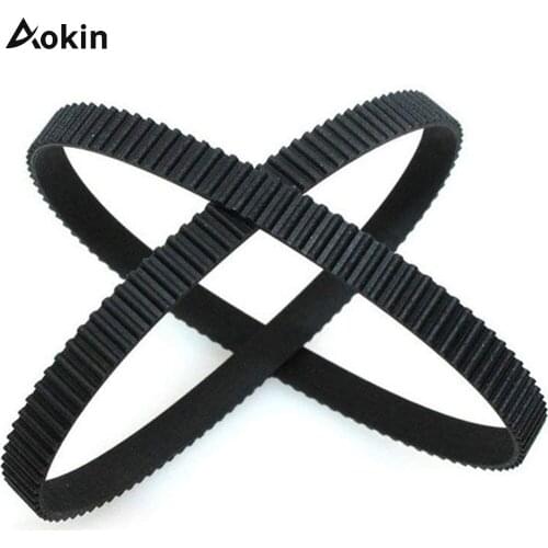 200mm GT2 Closed Loop Timing Belt Rubber 2GT 6mm 3D Printers Parts 110 112 122 158 280 300 400 610 852 1220 mm Synchronous Belts