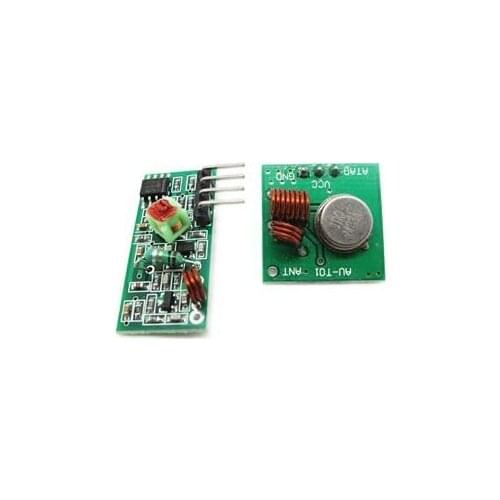 1pair (2pcs)module 433Mhz RF transmitter and receiver link kit for Arduino/ARM/MCU WL