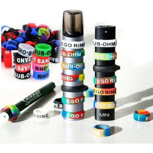 10/100/1000pcs Vape pod Silicone ring vapeband For nfix novo zero relx yooz nord caliburn crown
