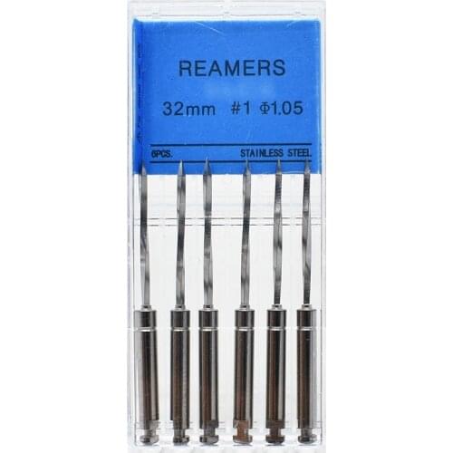 6pcs in box Dental Drills reamers Post Stainless Steel Screw Post Suppliers dental materials