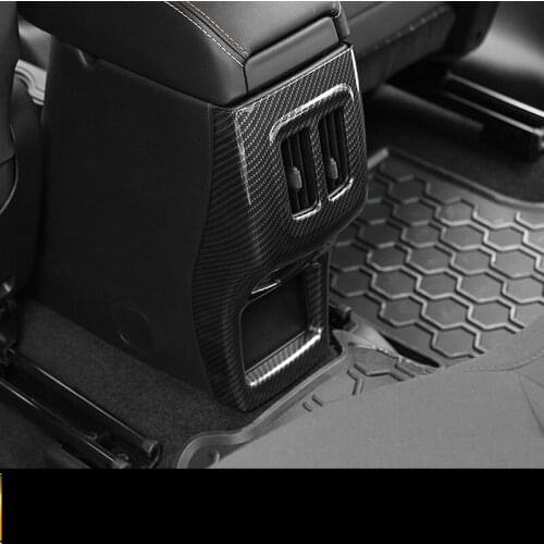 Center Armrest Rear Anti-Kick Pad Loudspeaker Frame For Jeep Compass 2017 2018 AAA263