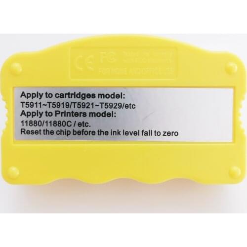 T5911-T5919 / T5921-T5929 Ink Cartridge Chip Resetter For Epson Stylus Pro 11880 11880C Printer Chip Resetter