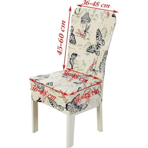LAGMTA detachable restaurant print stretch spandex stretch chair cover hotel wedding banquet