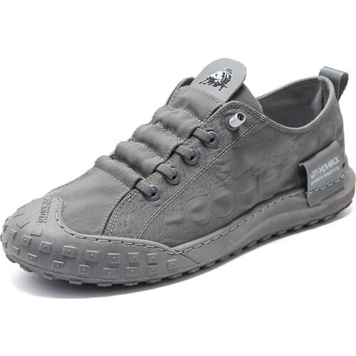 Summer 2021 New Ice Silk Mens Shoes Daily Casual Shoes Crocodile Breathable Shoes Mens Sports Shoes