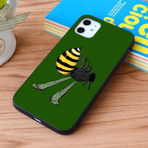 For iPhone Bug off Soft TPU border Apple iPhone Case